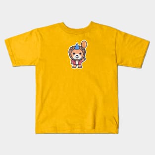 CUTE LION Kids T-Shirt